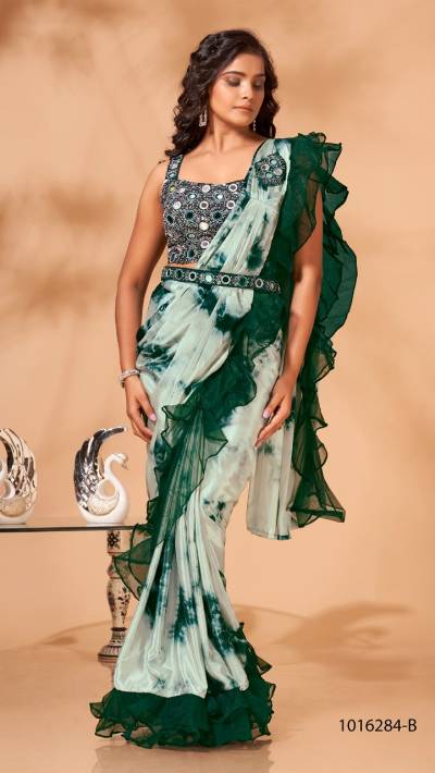 AMOHA 1016284 COLOUR'S 1016284A TO 1016284E DESIGNER SAREE WHOLESALER IN SURAT